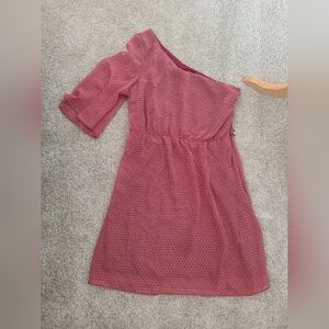 Jessica Simpson One Shoulder Chiffon Dress